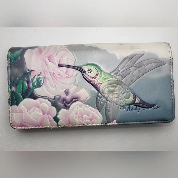 Cedar Paddle | Bags | Andy Everson Artist Wallet Summers Dance